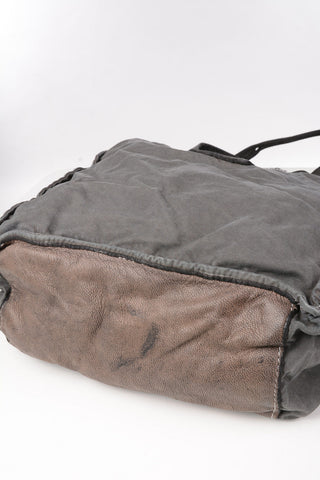 Fabric Tote bag with removable shoulder strap
