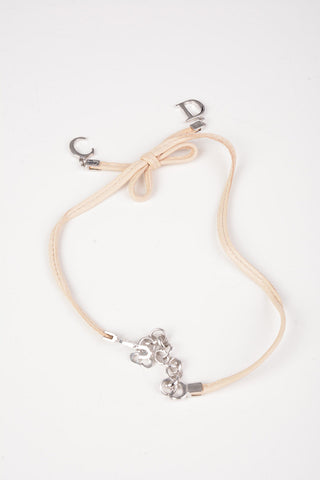 Leather Choker with bow