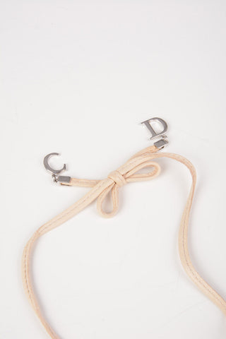 Leather Choker with bow