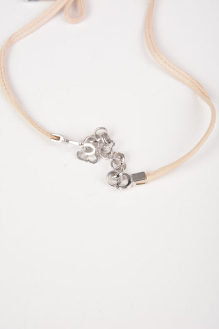 Leather Choker with bow