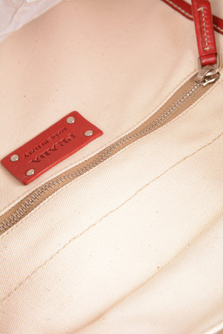 Fabric APEBARCA Tote bag with leather details