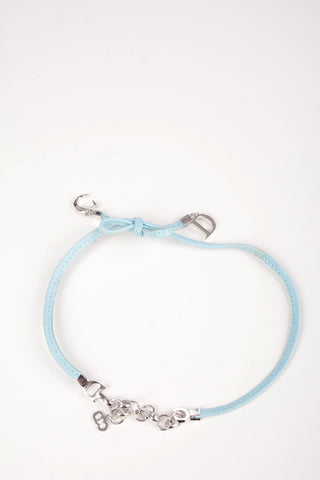 Leather Choker with bow
