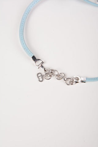 Leather Choker with bow
