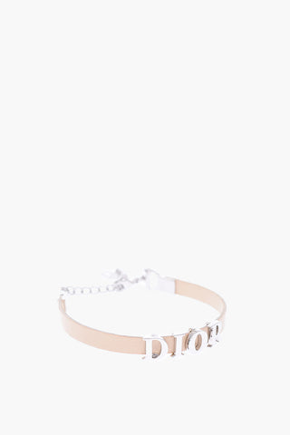 Leather Dior Bracelet