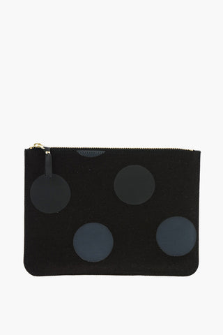 Polka dots fabric Pouch