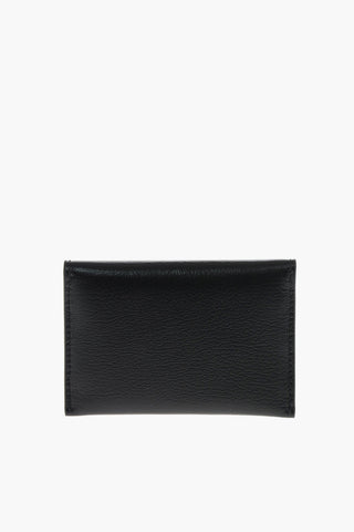 portacarte in pelle con borchie