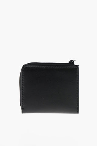printed leather coin wallet