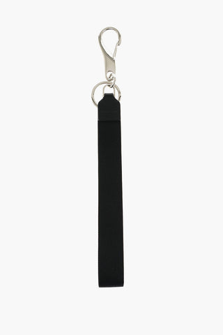 logoed ribbon keyring