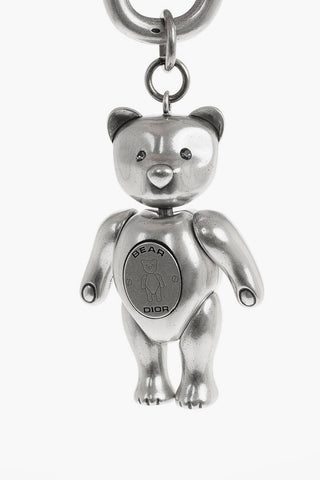 HOMME portachiave Teddy Bear in argento