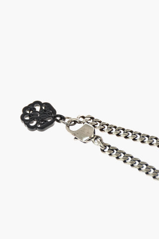 collana double ring in ottone