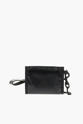 fabric wallet with removable chain
