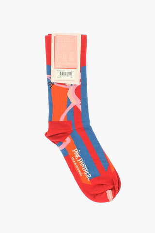 PiNK PANTHER Embroidered Socks