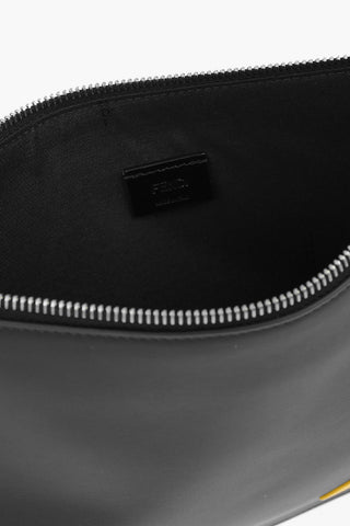 Pochette in Pelle con ricamo Occhi