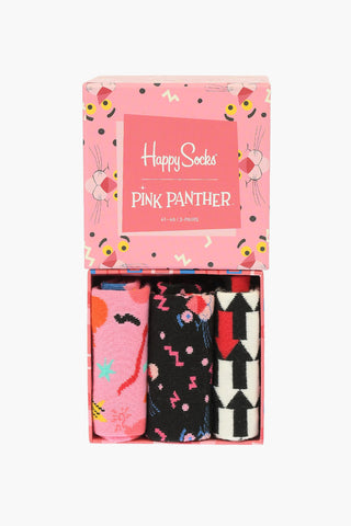 PINK PANTHER Embroidered 3 Socks set