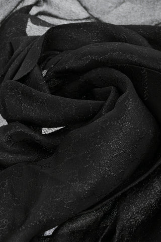 Silk Glittered Foulard