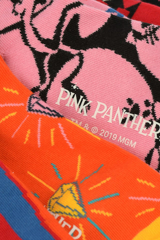 PINK PANTHER Embroidered 6 Socks set
