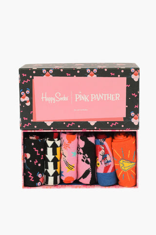 PINK PANTHER Embroidered 6 Socks set