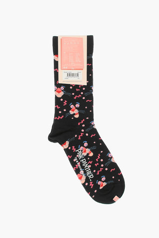 PiNK PANTHER Embroidered Socks
