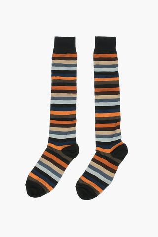 Striped long socks