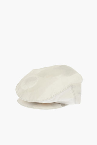 Waxed Cotton Flat Cap