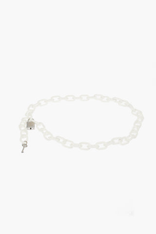 MM6 Collana a Catena in Plastica