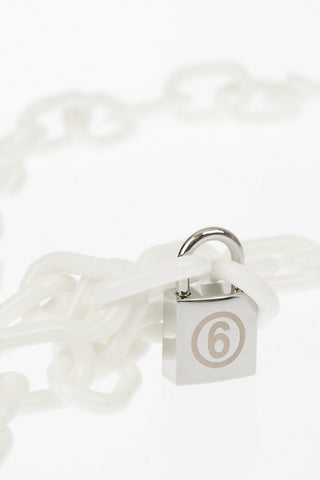MM6 Collana a Catena in Plastica