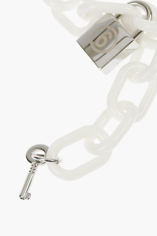 MM6 Collana a Catena in Plastica