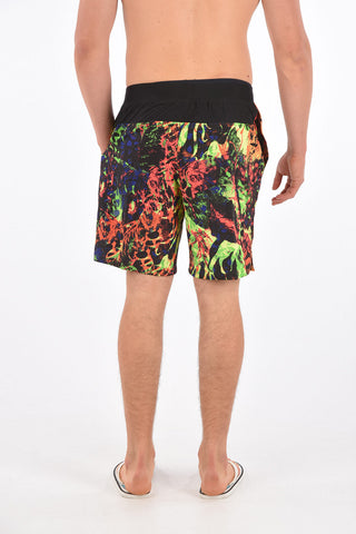 Printed Boxer Swimsuit