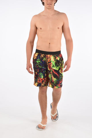 Printed Boxer Swimsuit