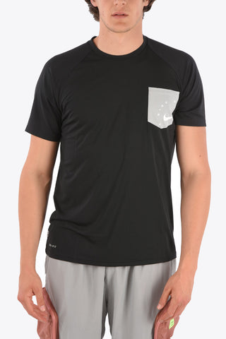 T-Shirt mit Brusttasche
