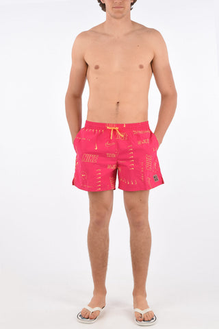 Printed Boxer Swimsuit