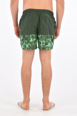 Printed Boxer Swimsuit