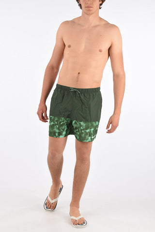 Printed Boxer Swimsuit