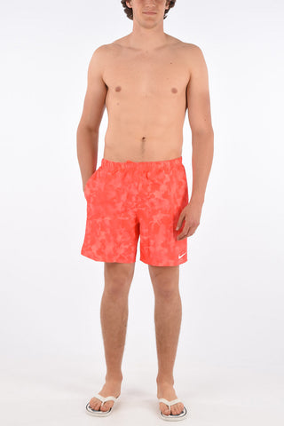 Printed Boxer Swimsuit