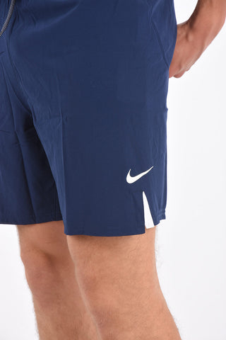 Boxer Swimsuit with Patch Pocket