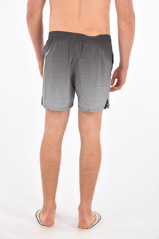 Checked Boxer Swimsuit