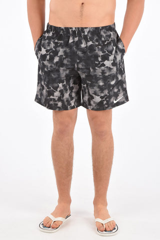 Printed Boxer Swimsuit
