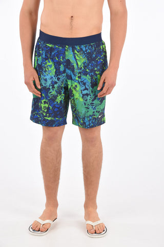 Printed Boxer Swimsuit