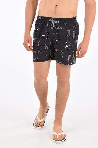 Printed Boxer Swimsuit