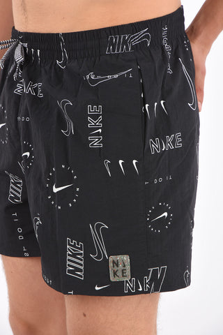 Printed Boxer Swimsuit