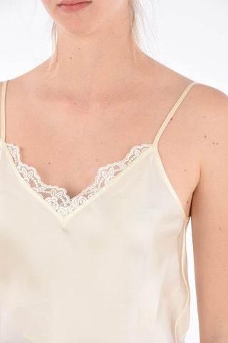Top CAMI con Dettaglio in Pizzo
