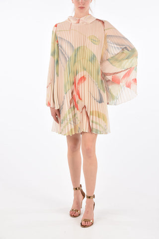 Long Sleeve Accordion Dress