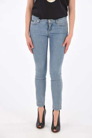 DENIM Jeans Dritti PRETTY a Vita Alta