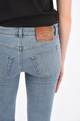 DENIM Jeans Dritti PRETTY a Vita Alta