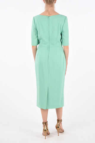 Short Sleeve Midi Dress