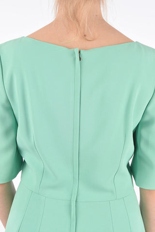 Short Sleeve Midi Dress