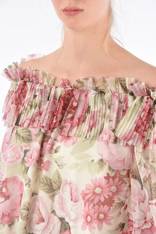 Floral Printed Long Sleeve Blouse