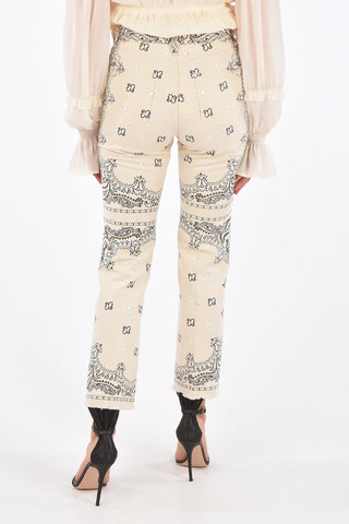 High Waist Boot Cut Jeans