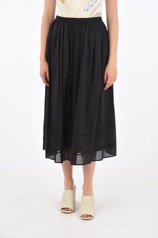 Cotton Embroidered Skirt