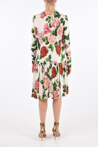 Long Sleeve Flared Dress
